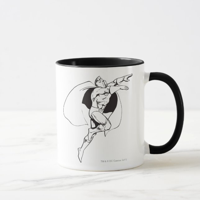 Dr. Fate Soaring Outline Mug (Right)