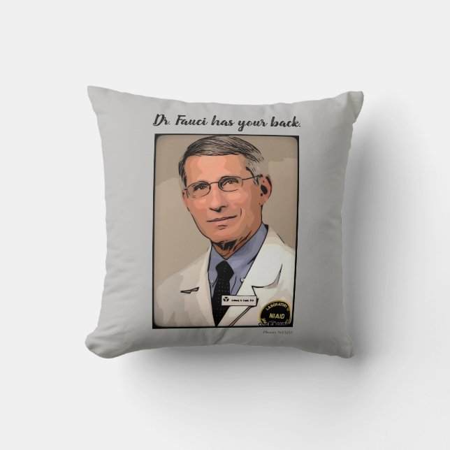 Dr. Fauci Cushion (Front)