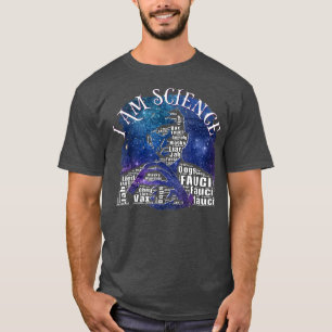 Dr Fauci I Am Science Space Alien anti Mandate Arr T-Shirt