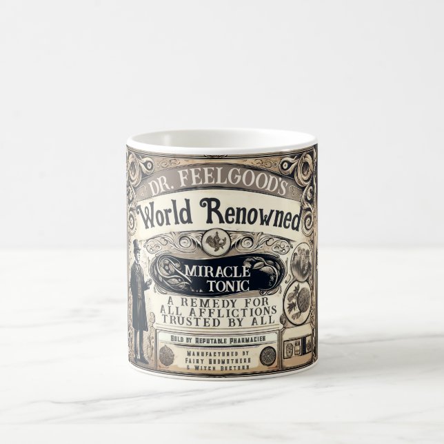 Dr FeelGood's Miracle Elixir Coffee Mug (Center)