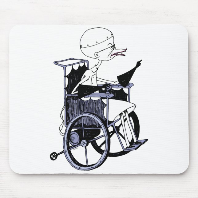 Dr Finkelstein Mad Scientist Baby  Mouse Mat (Front)