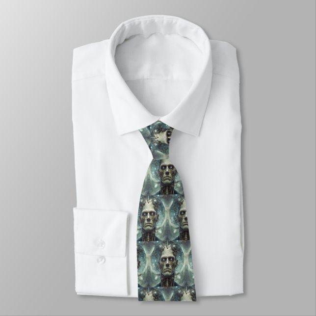 Dr. Frankenstein's Monster - Modern Prometheus Tie (Tied)