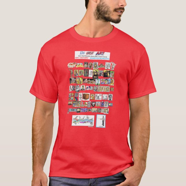 Dr Great Art Whole Art History T-Shirt (Front)