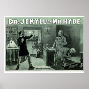 Dr. Jekyll and Mr. Hyde 1880 Poster