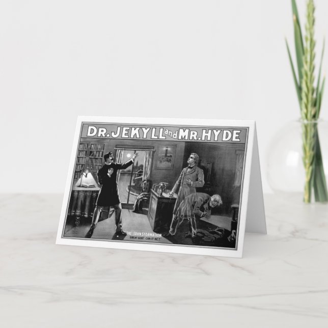 Dr. Jekyll and Mr. Hyde Card (Front)