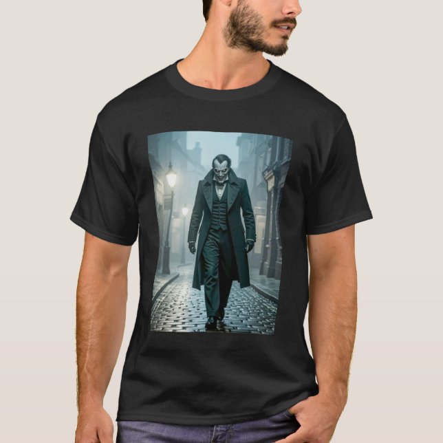 Dr Jekyll & Mr Hyde, Victorian London, Dual Person T-Shirt (Front)
