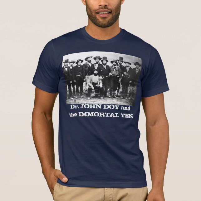 Dr. John Doy & Immortal Ten T-Shirt (Front)