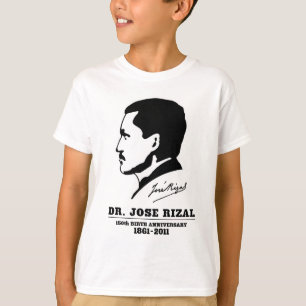 Dr. Jose Rizal @ 150th Birth Anniversary Souvenirs T-Shirt