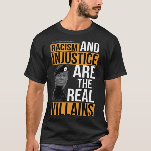 Dr. Khalid Abdul Muhammad Black History Month quot T-Shirt (Front)