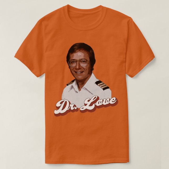 Dr Love Doc Bricker from the Love Boat T-Shirt (Design Front)