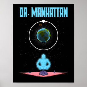 Dr Manhattan Poster