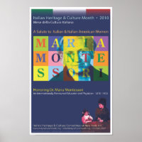 Dr. Maria Montessori Poster