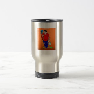 Dr. Mortose Commands Bob the minion travel mug