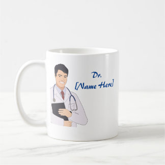 Dr. Name Custom Best Doctor Gift Coffee Mug