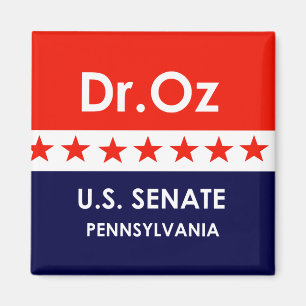 Dr. Oz US Senate Pennsylvania Magnet