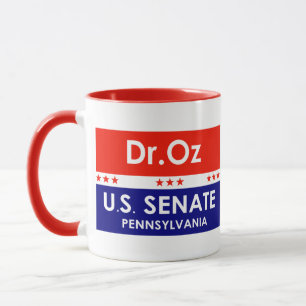 Dr. Oz US Senate Pennsylvania Mug