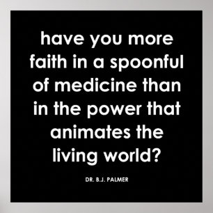 Dr. Palmer Faith Quote Series Print