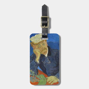 Dr Paul Gachet by Vincent van Gogh 2nd Version Luggage Tag