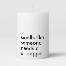 Dr Pepper Candle Funny Gift