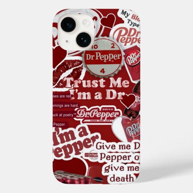 Dr. Pepper phone case (Back)
