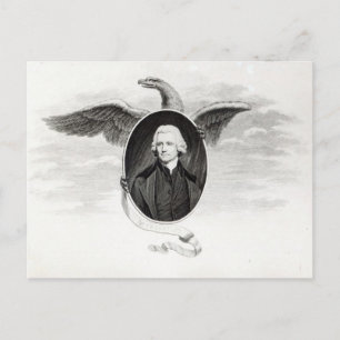 Dr. Priestley, illustration from Philosophers Postcard