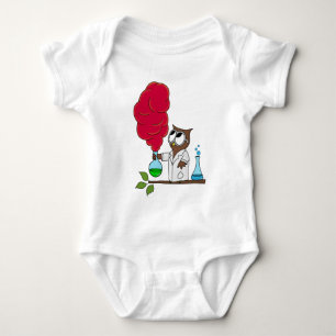 Dr. rer. nat. Owl Baby Bodysuit