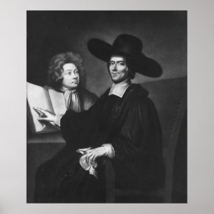 Dr Richard Busby  engraved by James Masson Poster