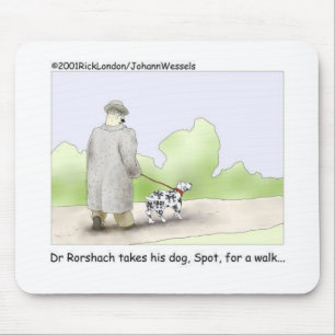 Dr. Roarshach Cartoon Gifts, Tees, & Collectibles Mouse Mat