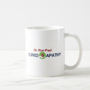 Dr. Ron Paul Cured My Apathy Coffee Mug