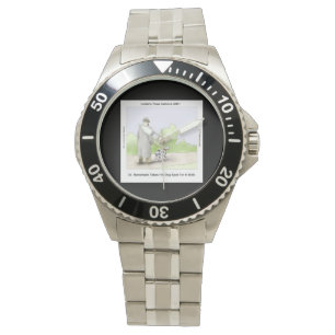 Dr Rorschach & Dog Spot Funny Rick London Watch