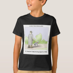 Dr Rorschach Takes Dog Spot 4 A Walk Funny T-Shirt