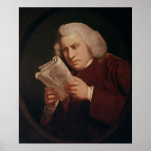 Dr. Samuel Johnson 1775 Poster
