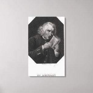 Dr. Samuel Johnson Canvas Print