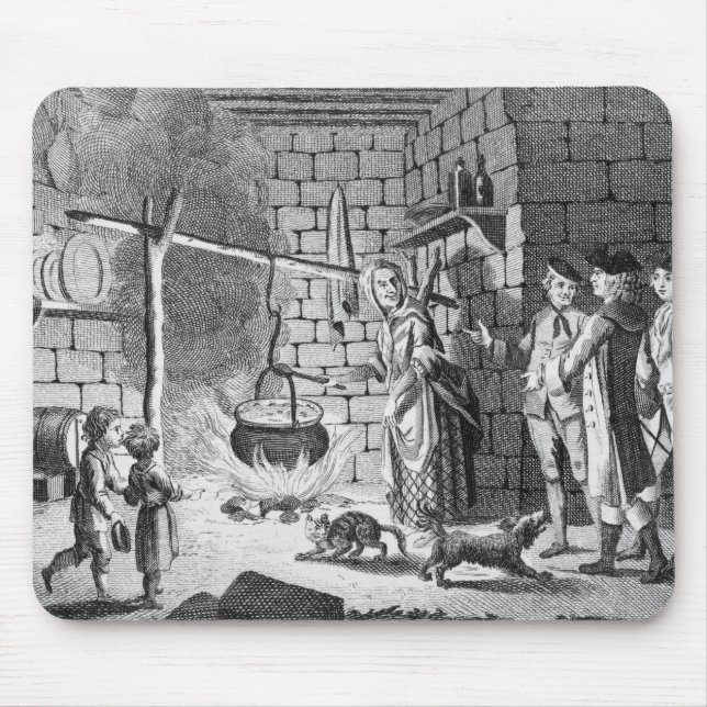 Dr Samuel Johnson's Introduction to a Highland Mouse Mat (Front)