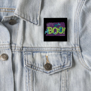 Dr. Seuss BOO! Halloween Graphic 15 Cm Square Badge
