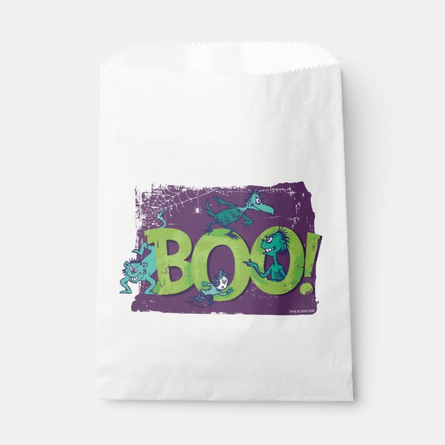 Dr. Seuss | BOO! Halloween Graphic Favour Bags (Front)