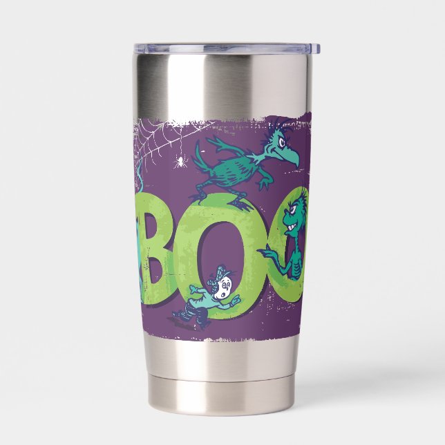 Dr. Seuss | BOO! Halloween Graphic Insulated Tumbler (Left)
