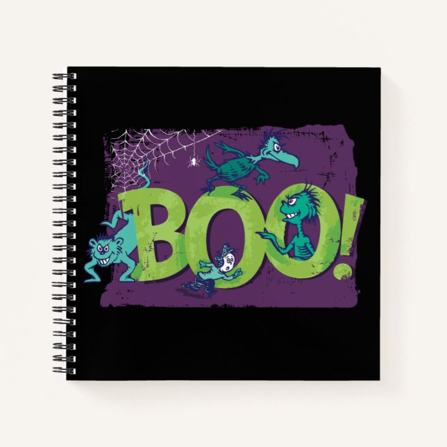 Dr. Seuss | BOO! Halloween Graphic Notebook (Front)