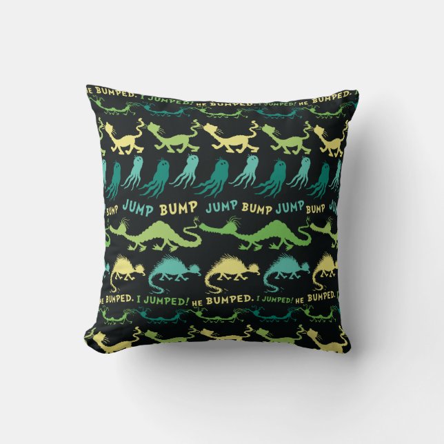Dr. Seuss | "Bump Jump" Hallowen Pattern Cushion (Front)