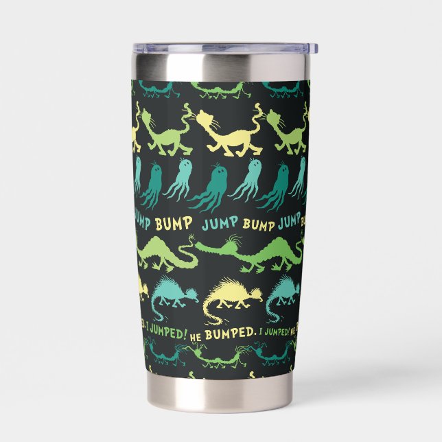 Dr. Seuss | "Bump Jump" Hallowen Pattern Insulated Tumbler (Left)