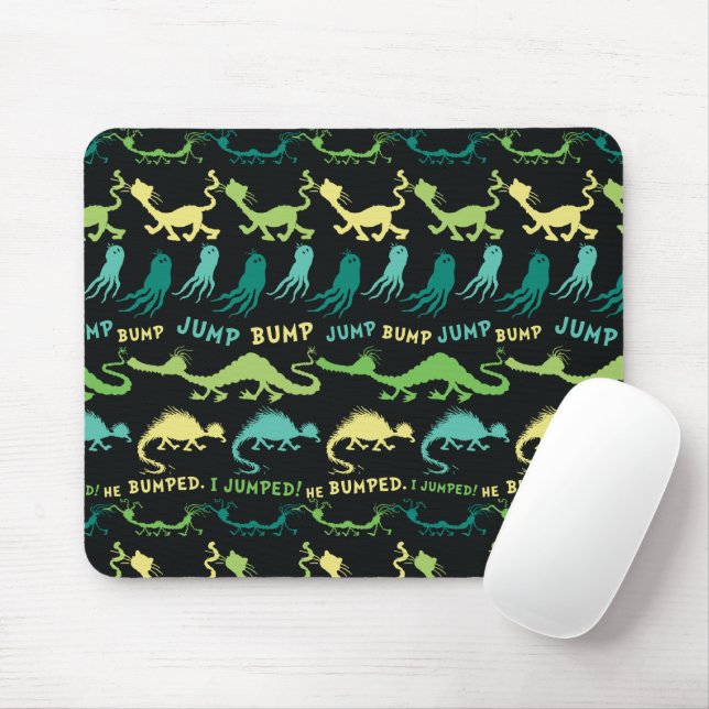 Dr. Seuss | "Bump Jump" Hallowen Pattern Mouse Mat (With Mouse)