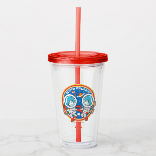 Dr. Seuss Cadet One Cadet Two Space Explorer Acrylic Tumbler