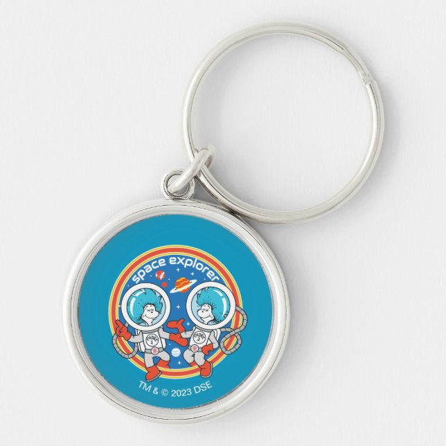 Dr. Seuss | Cadet One Cadet Two Space Explorer Key Ring (Front)