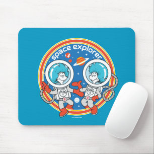 Dr. Seuss   Cadet One Cadet Two Space Explorer Mouse Mat