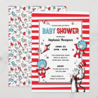 Dr. Seuss - Cat in the Hat | Baby Shower