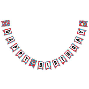 Dr. Seuss   Cat in the Hat Birthday Bunting