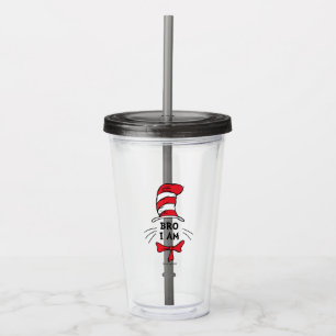 Dr. Seuss   Cat in the Hat - Brother Acrylic Tumbler
