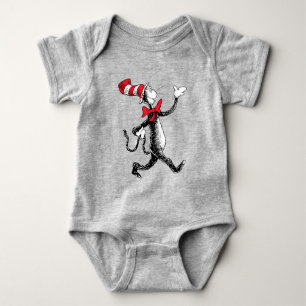 Dr. Seuss Cat in the Hat Cat Walk Baby Bodysuit