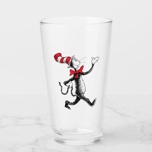 Dr. Seuss | Cat in the Hat Cat Walk Glass (Front)