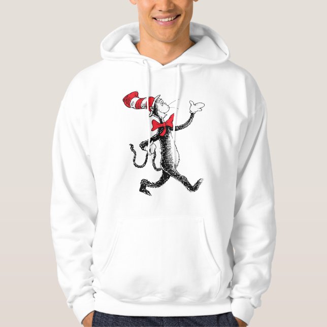Dr. Seuss | Cat in the Hat Cat Walk Hoodie (Front)